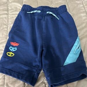 Kids Blue Shorts with Fun Accents